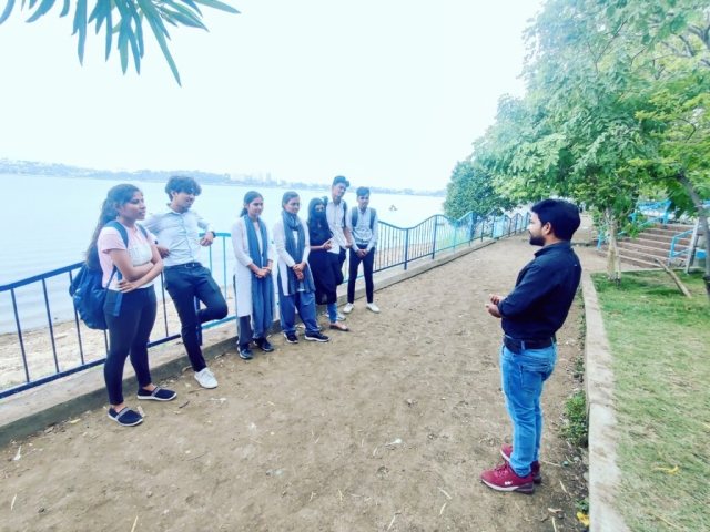 Students during training in Bhopal