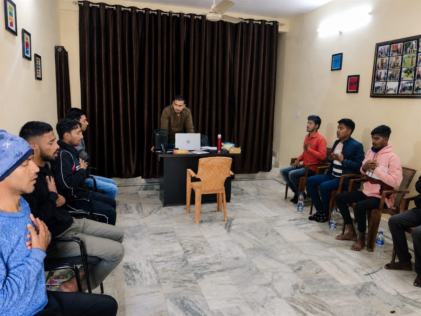 Offline classroom training