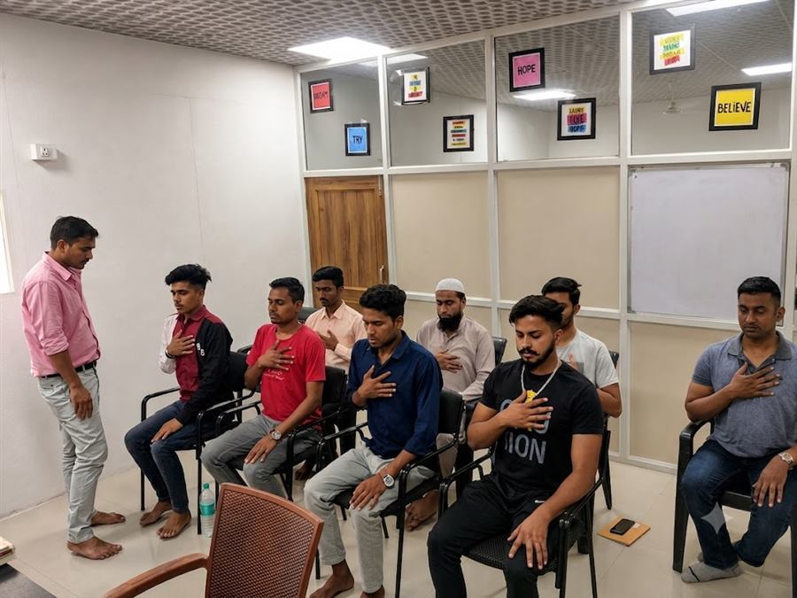 Heal Stammering offline training session 3