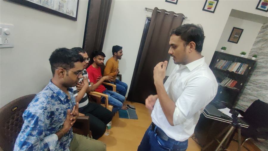 Heal Stammering offline training session 26
