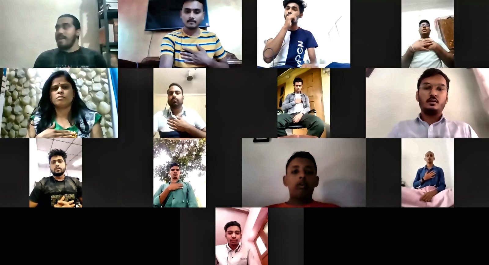 Online stuttering treatment session