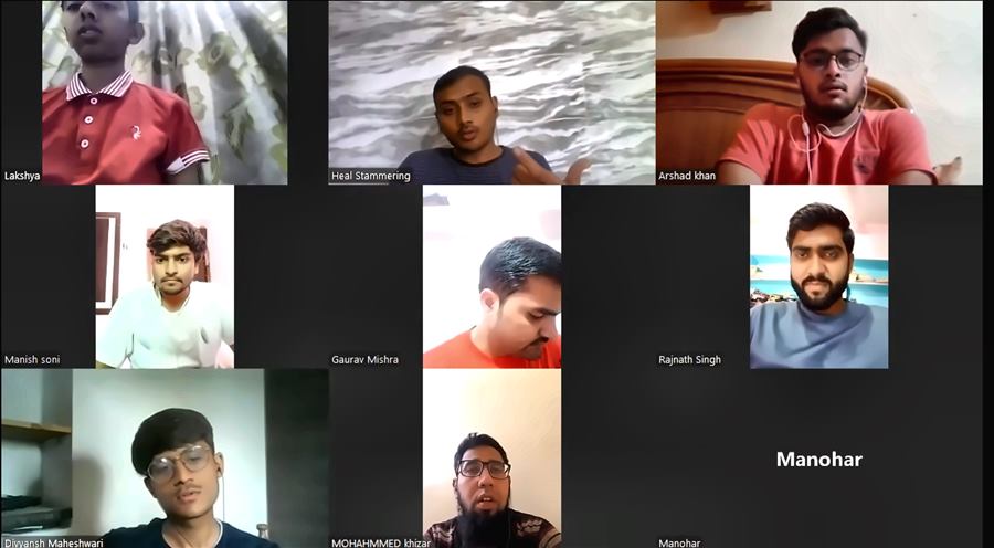 Heal Stammering online training video call session 5