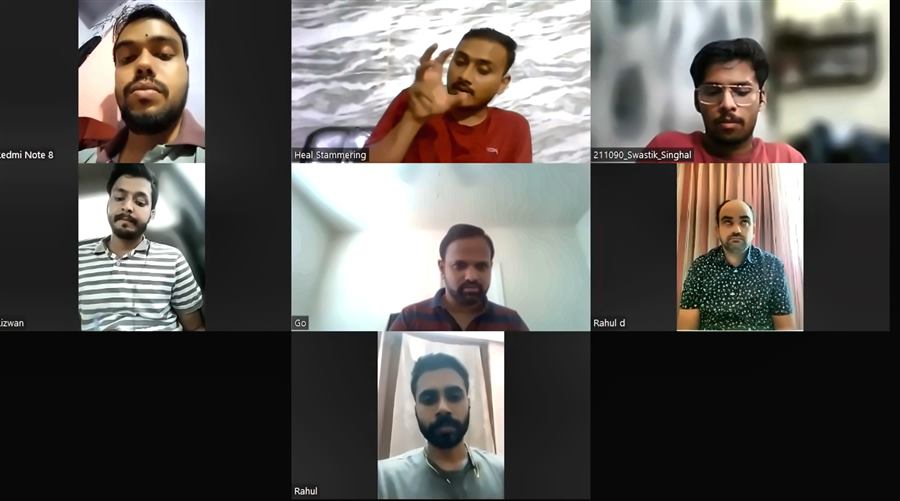 Heal Stammering online training video call session 29