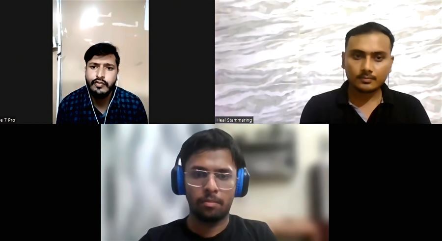 Heal Stammering online training video call session 31