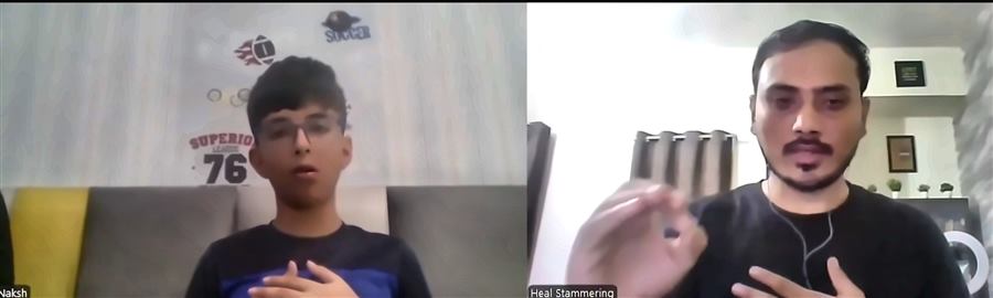 Heal Stammering online training video call session 32