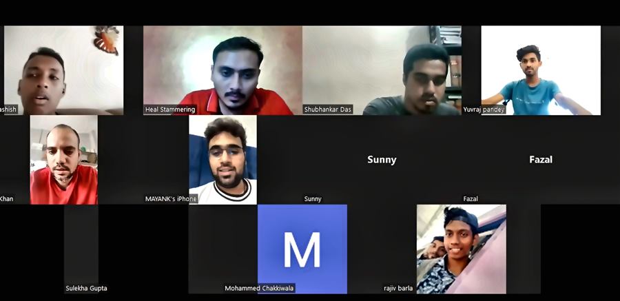 Heal Stammering online training video call session 48